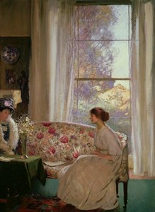 Het Bezoek door George Clausen